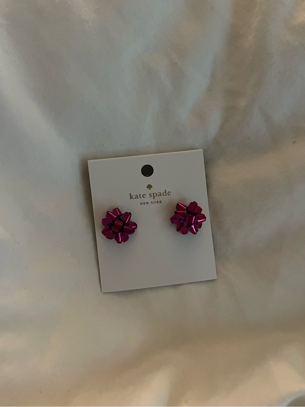 kate spade bow earrings